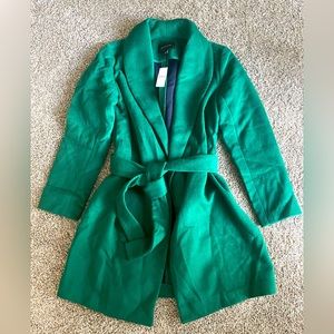 ** NWT** Ann Taylor Shawl Collar Belted Coat